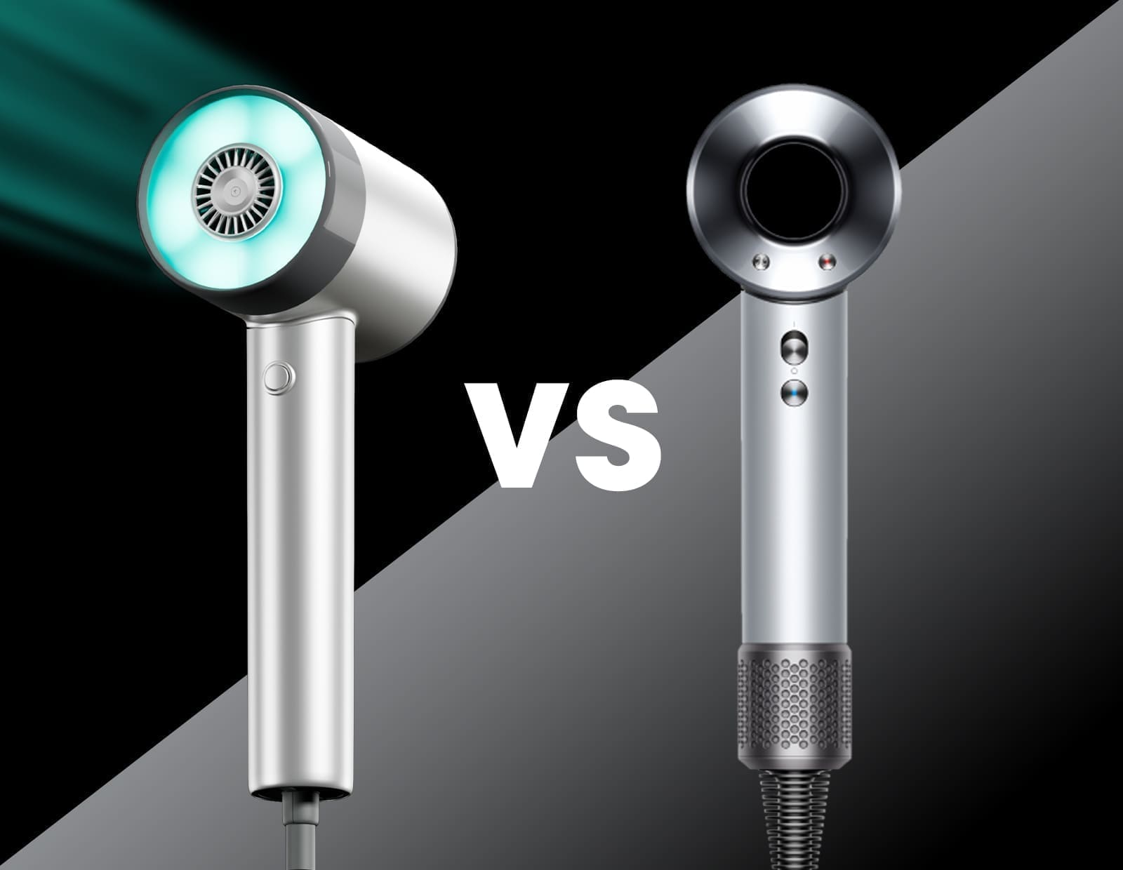 Image of Watch Nicole Compare the Dyson Supersonic vs AirLight Pro