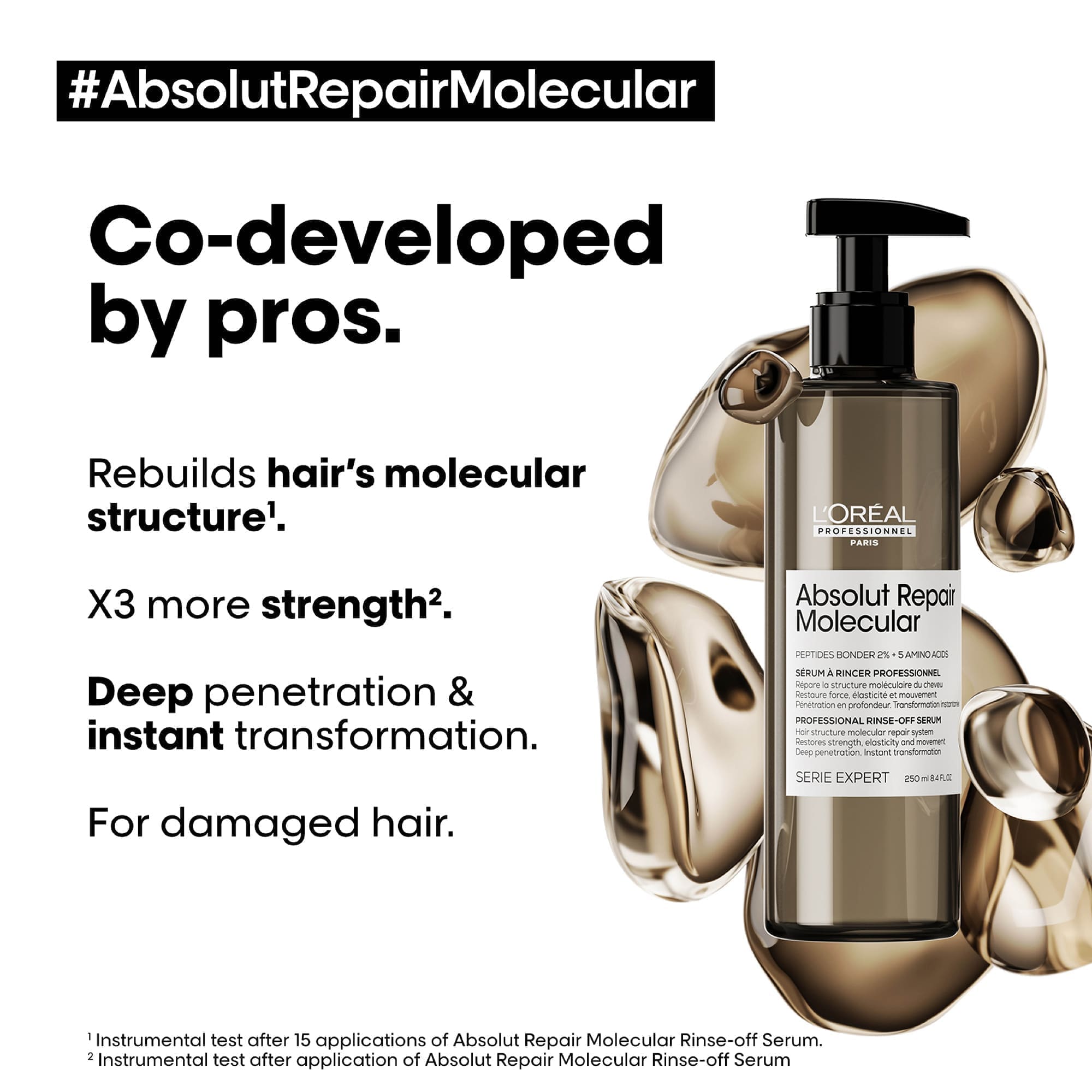 Image of Absolut Repair Molecular - Rinse-Off Serum - 250ml