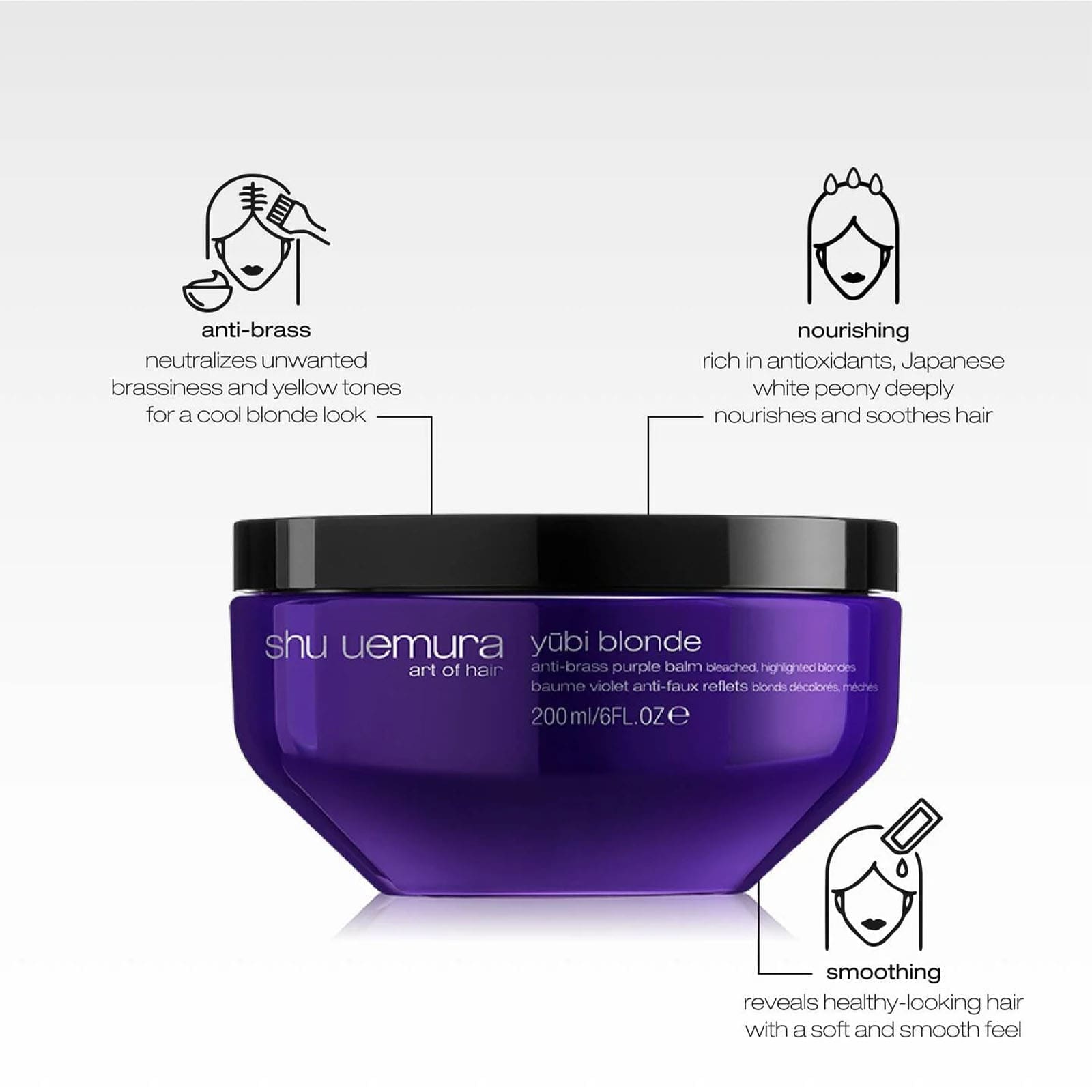 Image of Yūbi Blonde - Anti-Brass Purple Shampoo - 300ml
