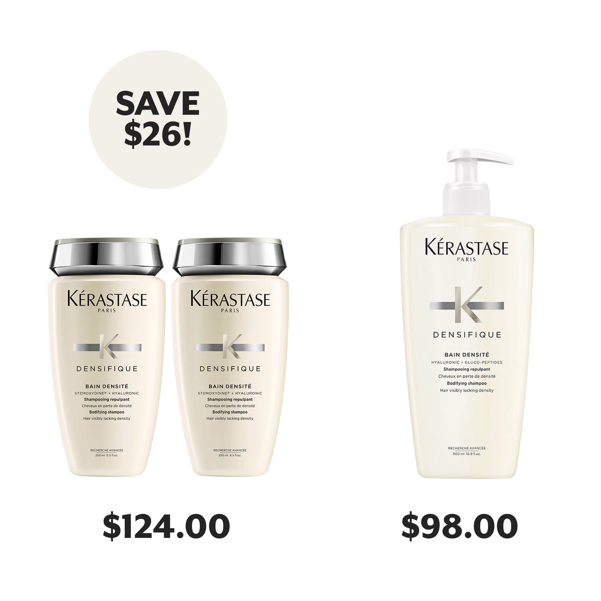 Image of Densifique – Bain Densité – 500ml