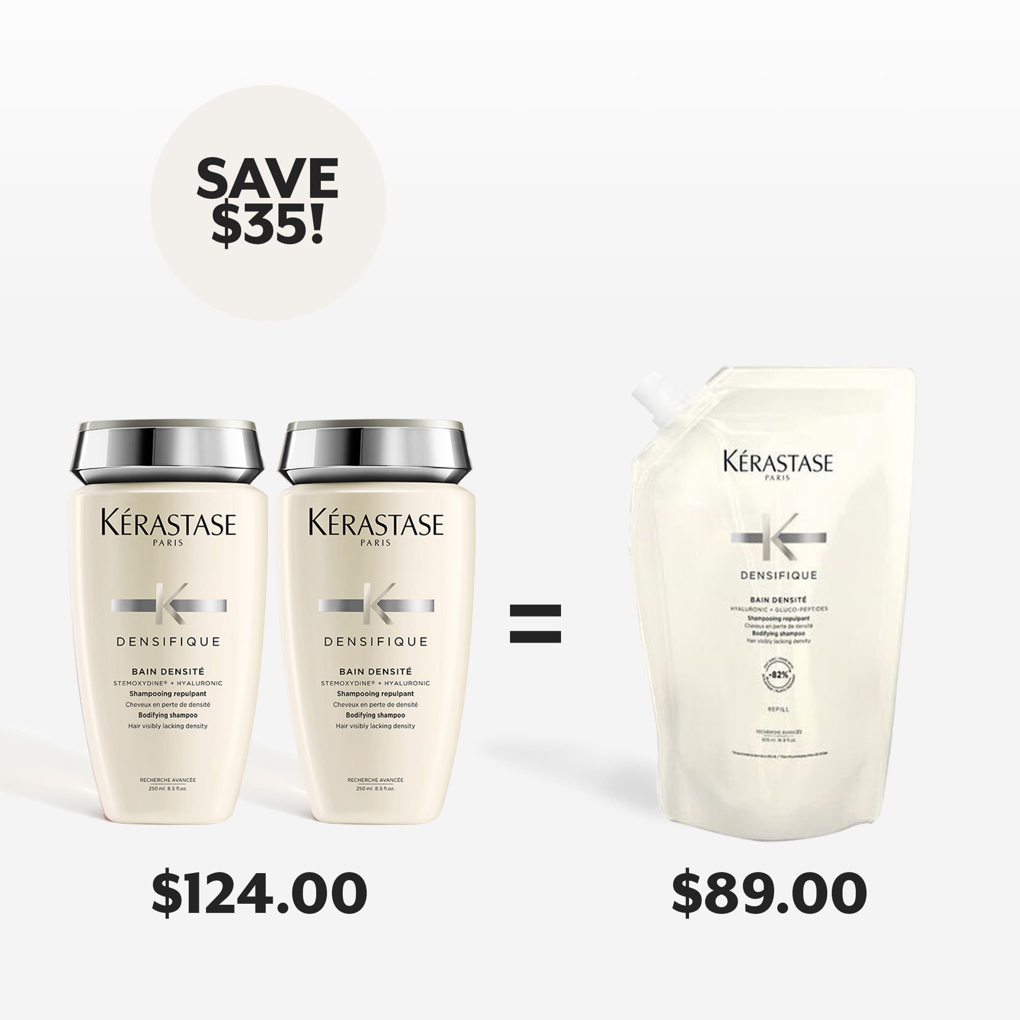 Image of Refill Pouch -  Bain Densité – 500ml