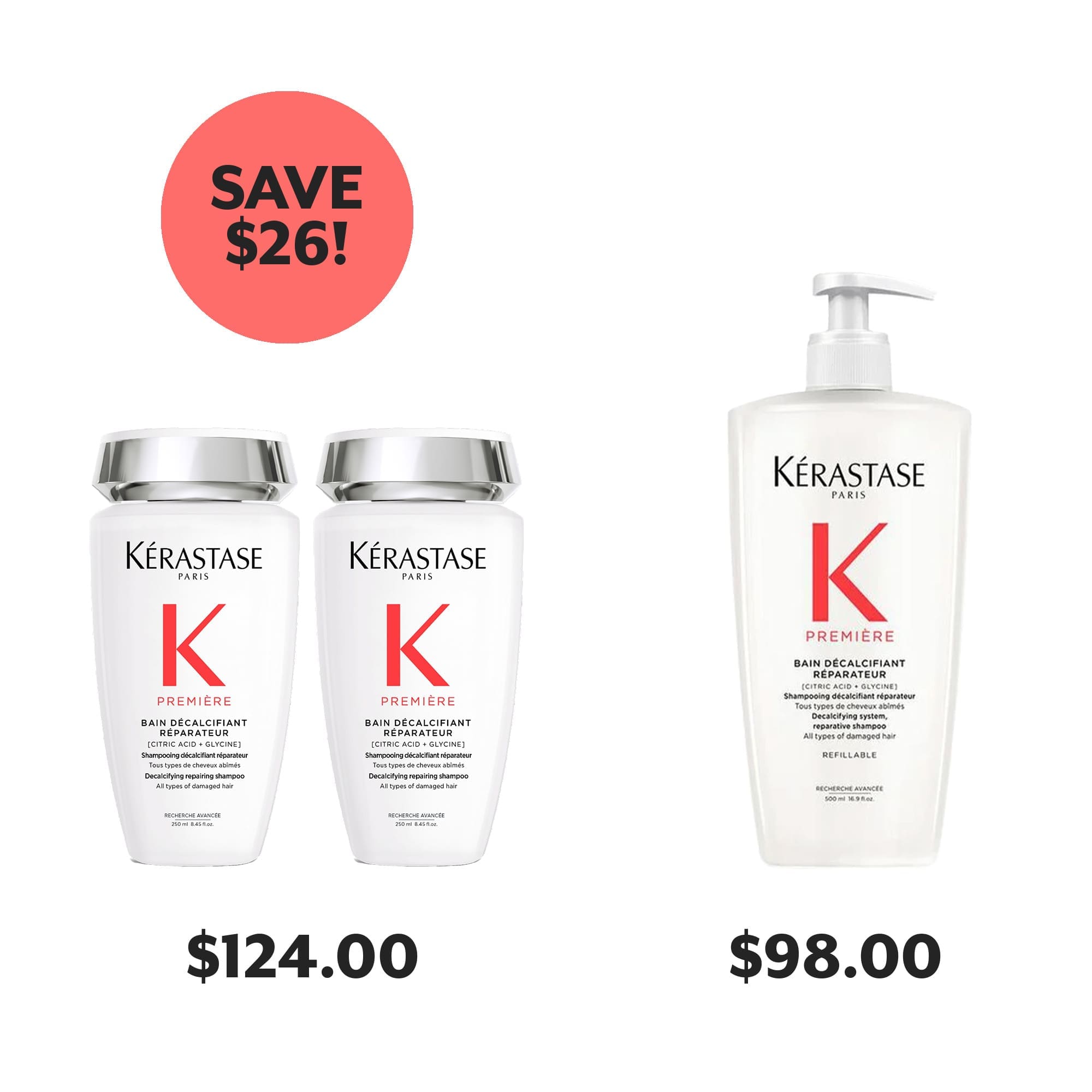 Image of Première – Bain Décalcifiant Réparateur Shampoo – 500ml