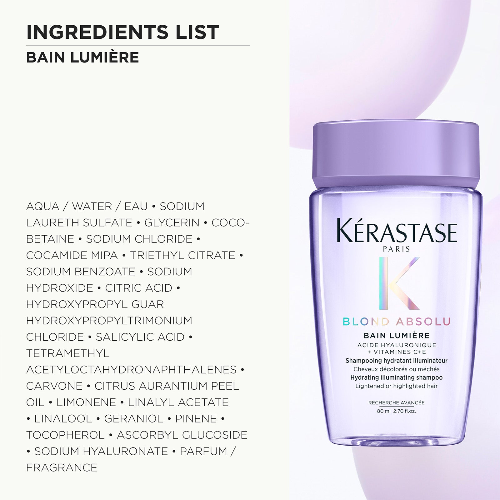 Image of Blond Absolu - Bain Lumière - 80ml