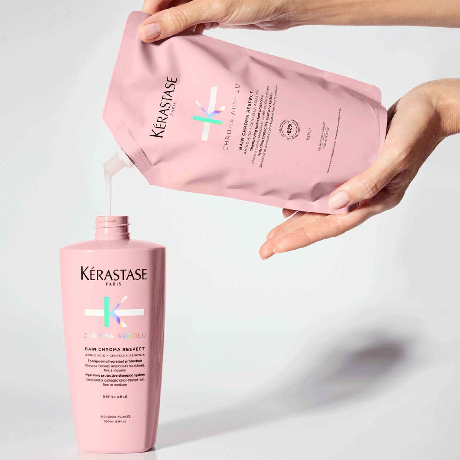 Image of Refill Pouch - Bain Chroma Respect - 500ml