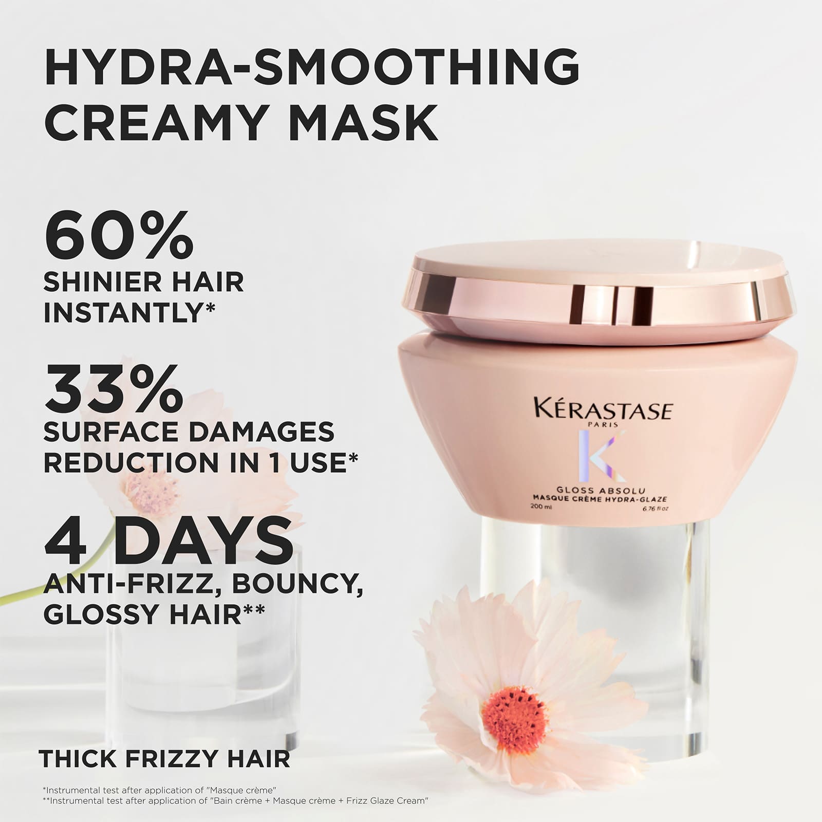Image of Gloss Absolu Masque Creme Hydra-Glaze - 200ml