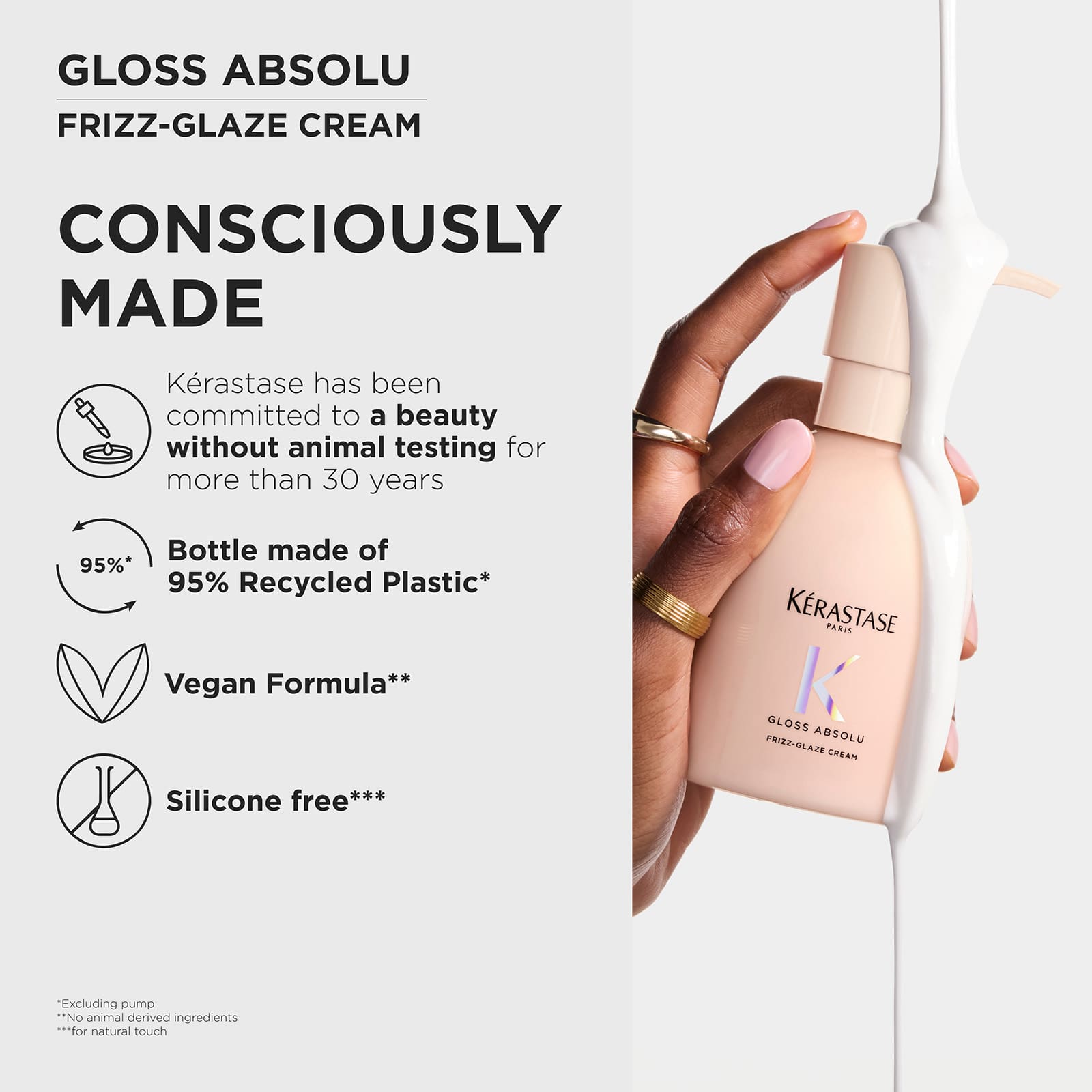 Image of Gloss Absolu Frizz-Glaze Cream - 250ml
