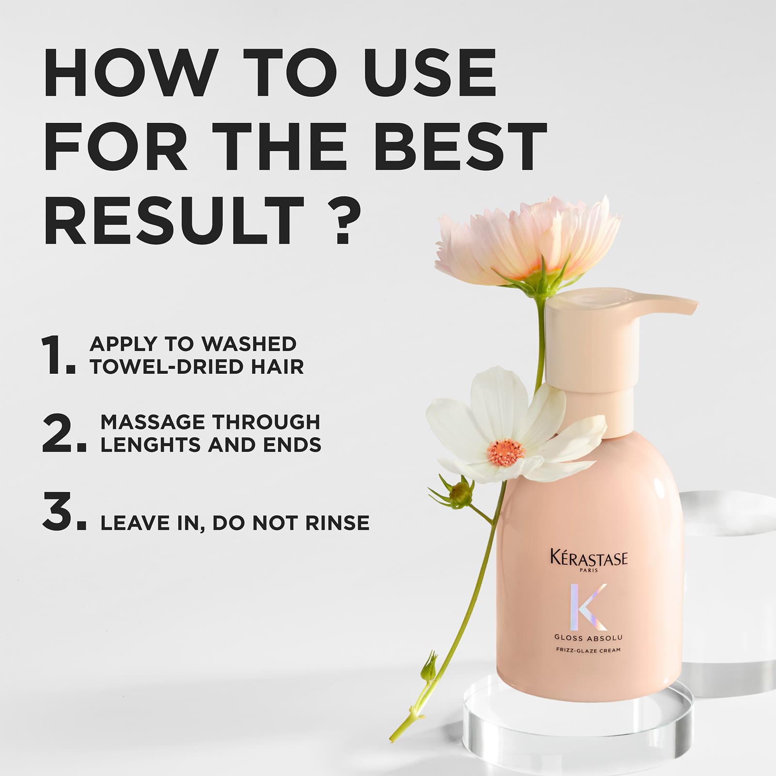 Image of Gloss Absolu Frizz-Glaze Cream - 250ml