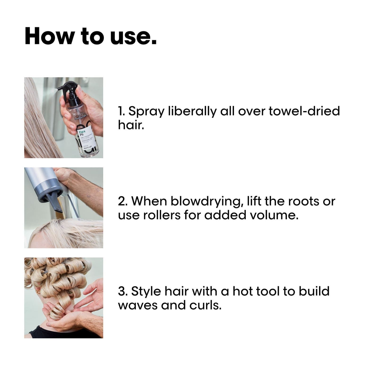 Image of TECNI.ART - Pli Volumizing Blow-Dry Spray - 190ml