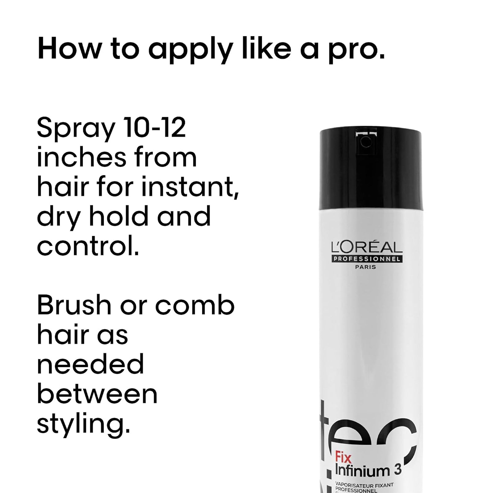 Image of Infinium 3 - Medium Hold Hairspray - 10.2oz