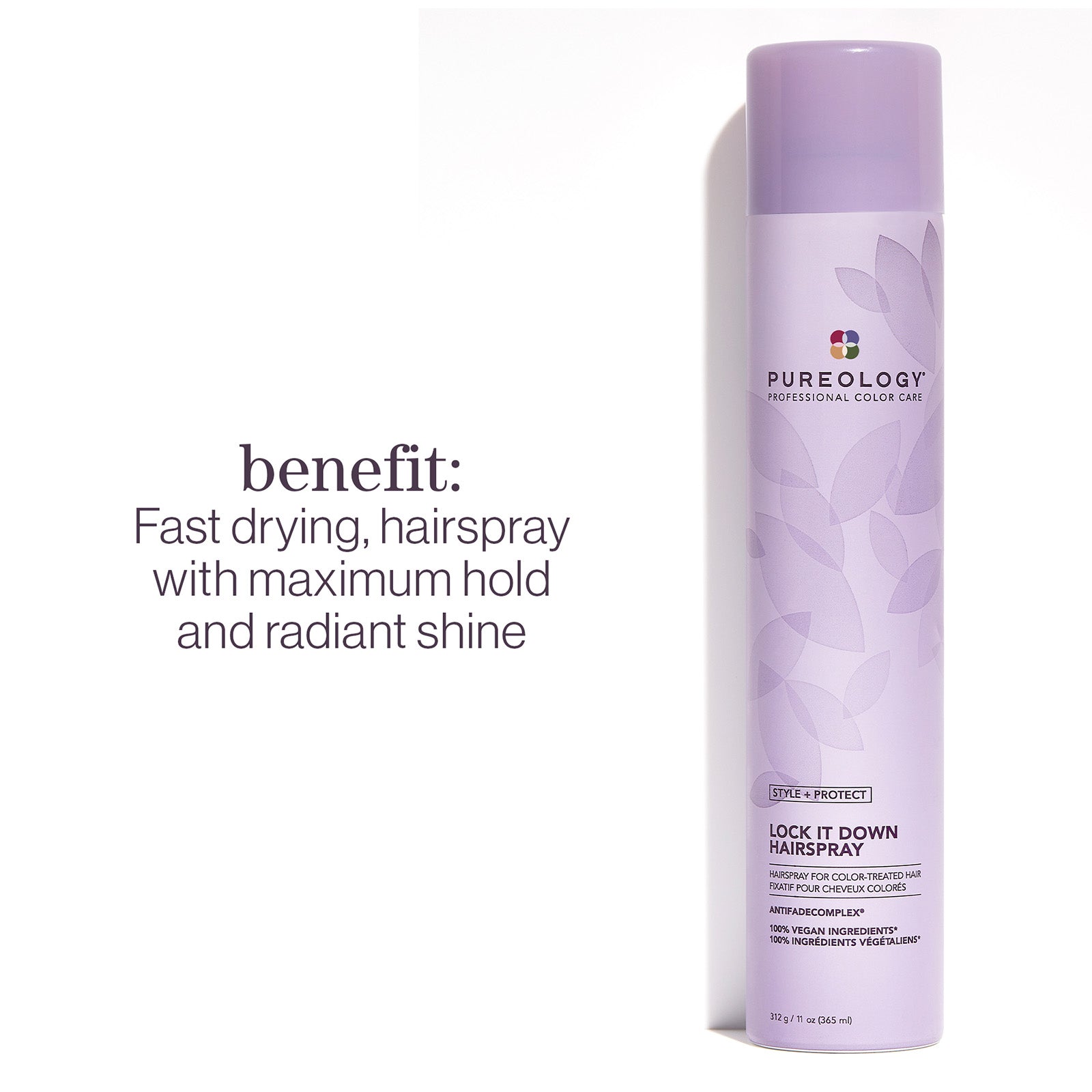 Image of Style + Protect - Lock It Down Hair Spray - 312g