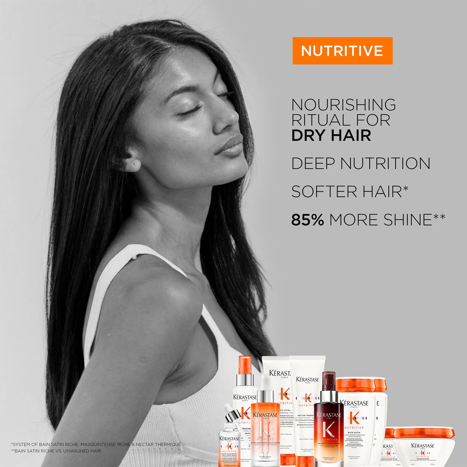 Image of Refill Pouch - Nutritive Bain Satin Riche - 500ml