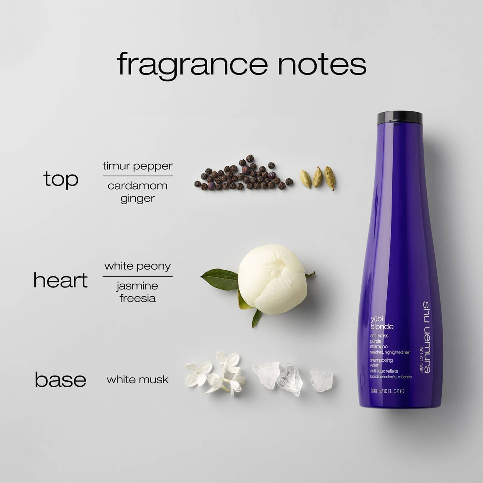 Image of Yūbi Blonde - Anti-Brass Purple Shampoo - 300ml