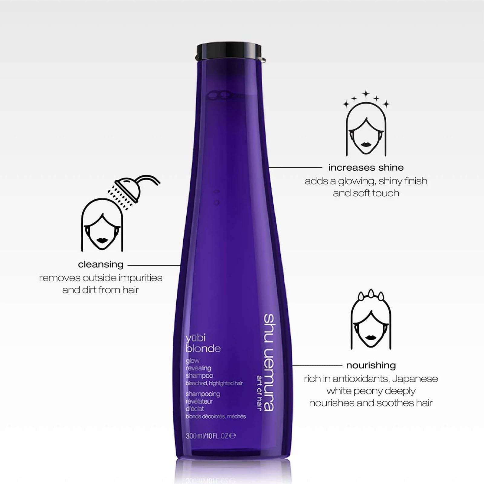 Image of Yūbi Blonde - Glow Revealing Shampoo - 300ml