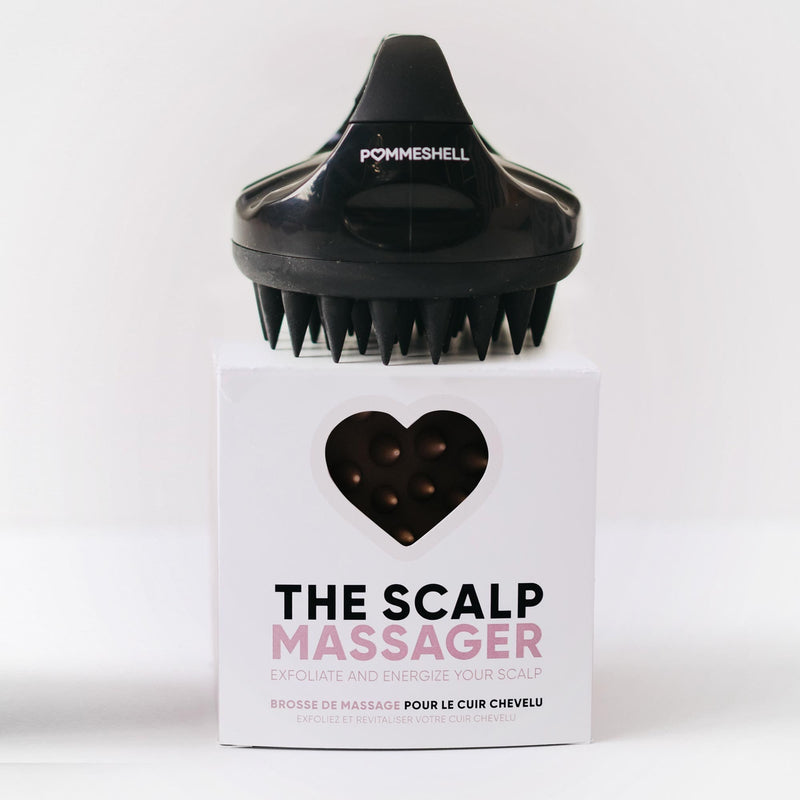 The Scalp Massager - Deep Charcoal