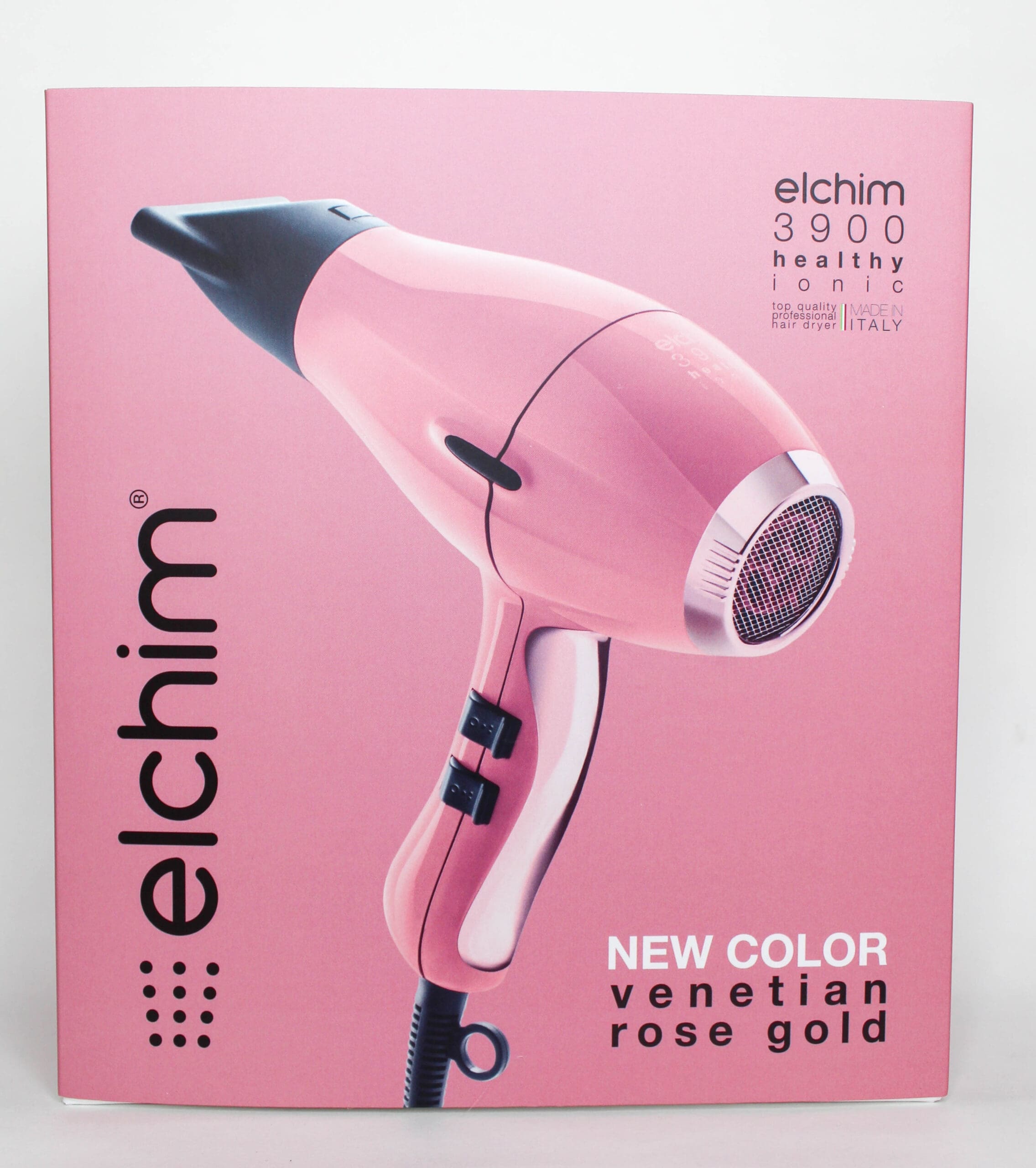 Elchim Lightweight Hair Dryer Rose Gold Pomme Salon Blow Dryers