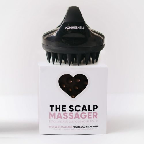 The Scalp Massager – Deep Charcoal