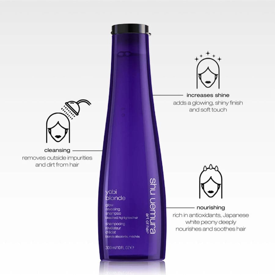 Yūbi Blonde - Glow Revealing Shampoo - 300ml - Image 2
