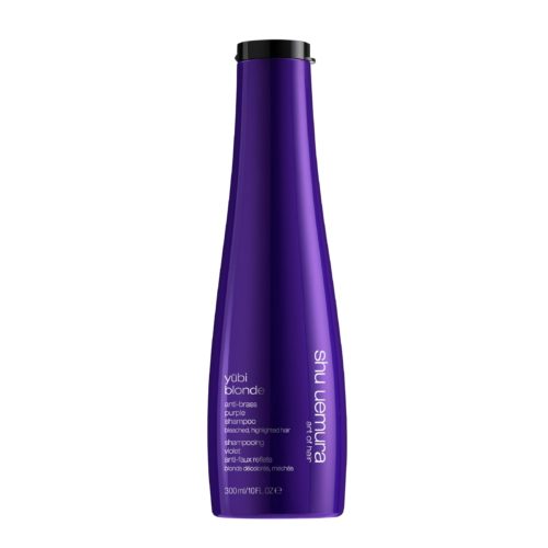 yūbi blonde – anti-brass purple shampoo – 300ml
