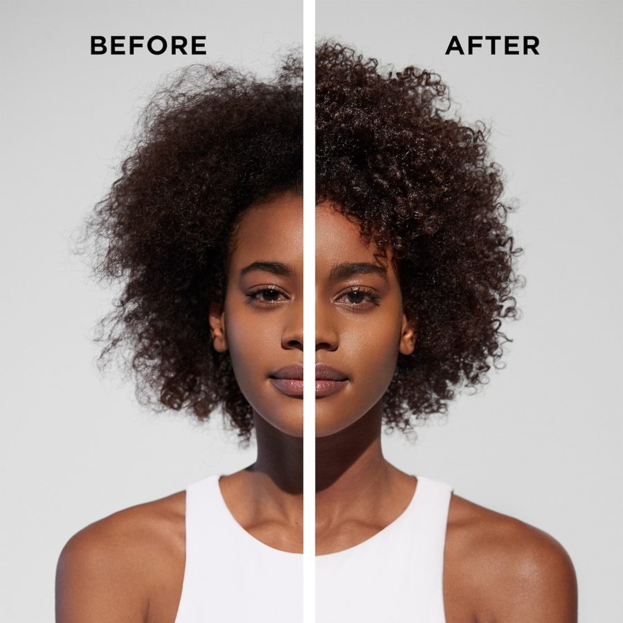 before and after curl manifesto shampoo