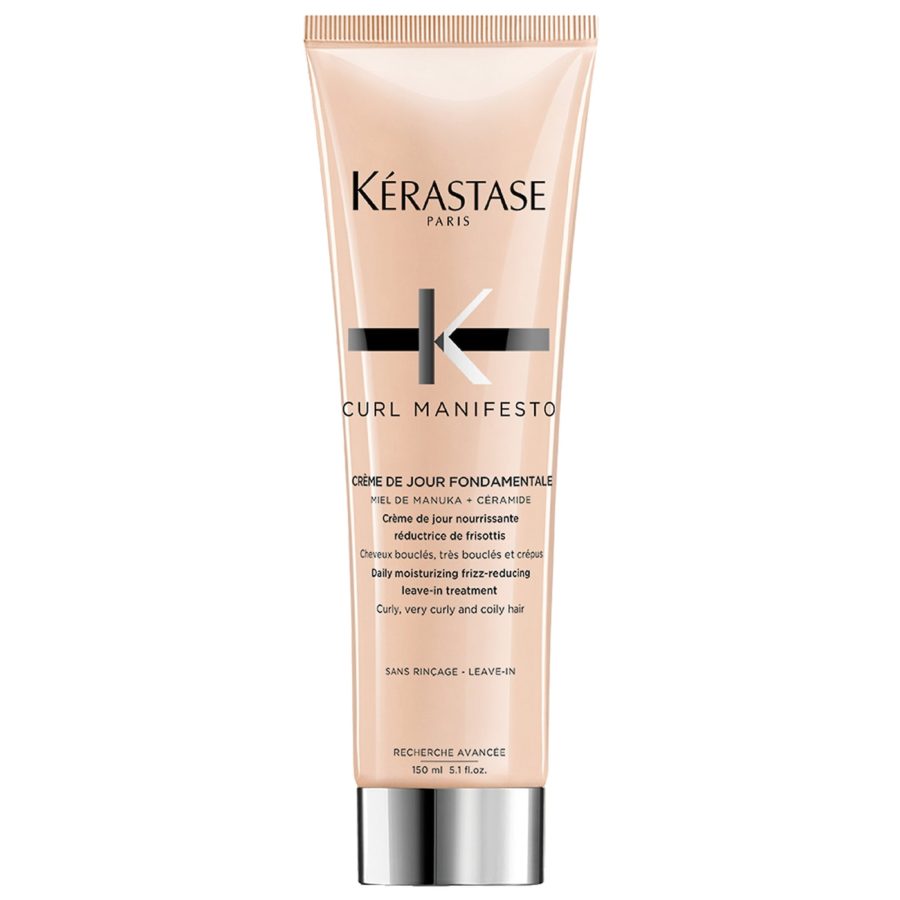 A tube of kérastase curl manifesto hair cream.