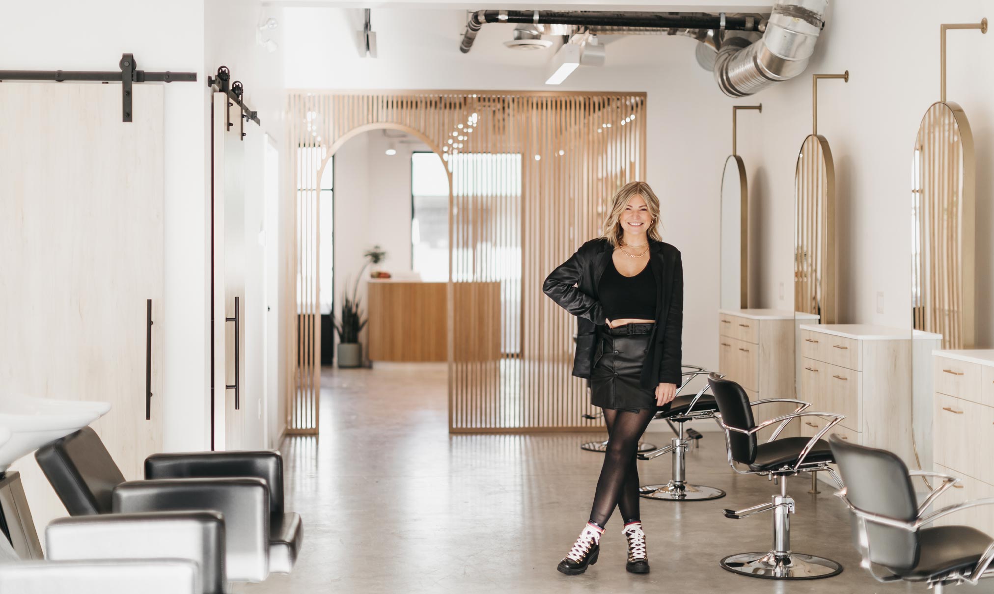 an image of Nicole and the salon