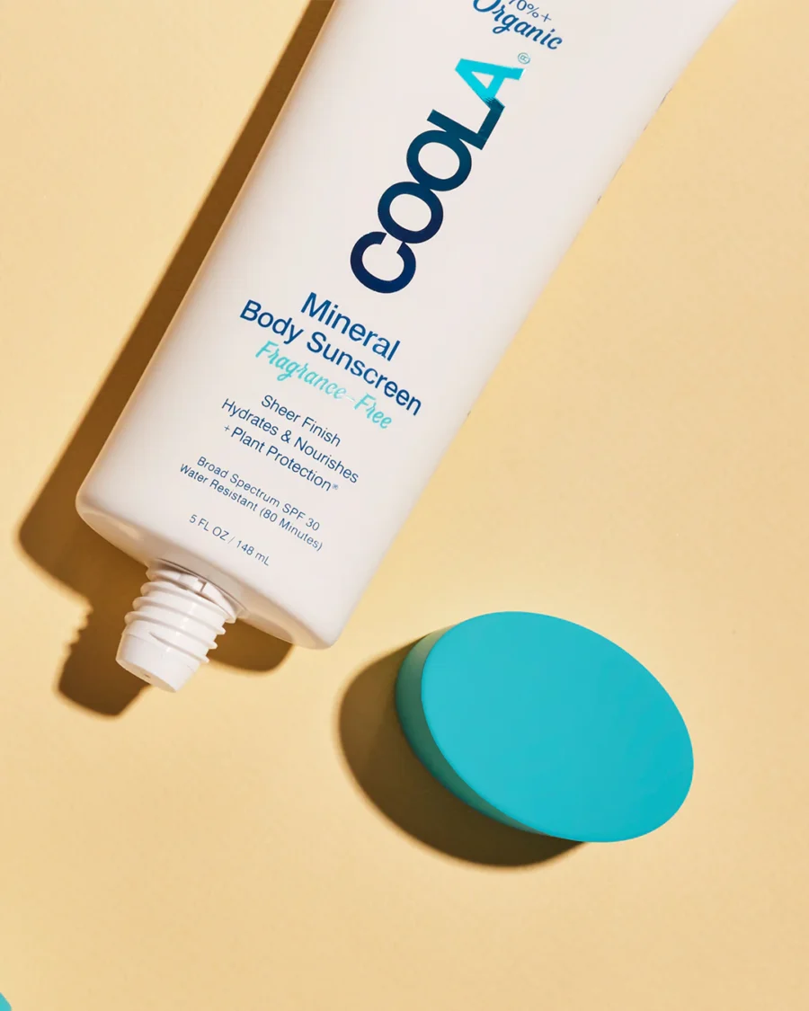 coola mineral organic sunscreen with no fragrance