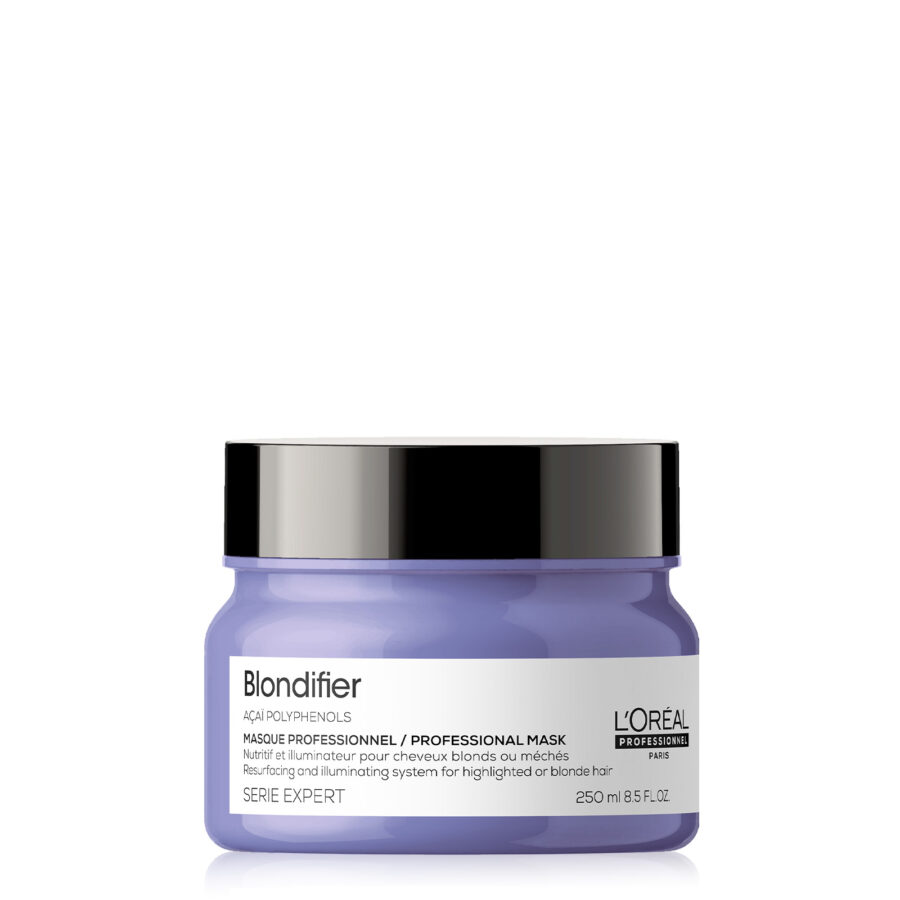 an image of the l'oreal blondifier mask container