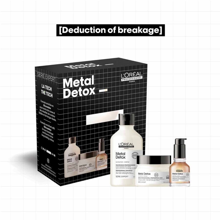 Metal Detox Shampoo, Mask and Oil Holiday Bundle