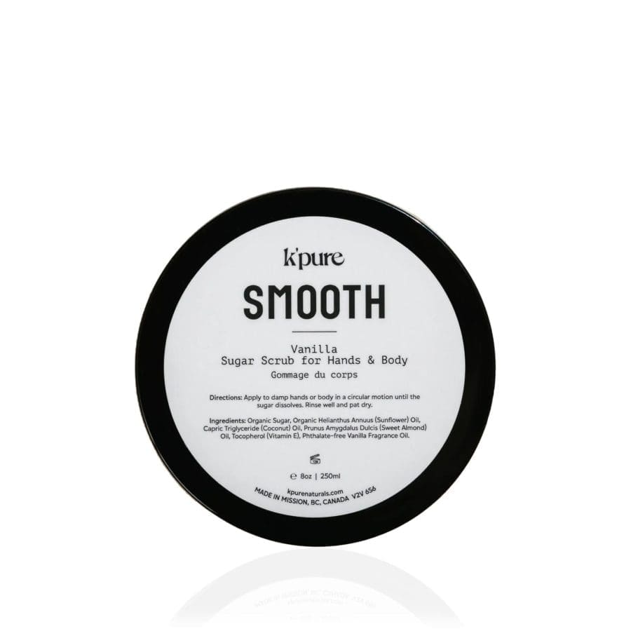 Organic Smooth Sugar Scrub that Moisturizes and Exfoliates - Pomme Salon, CA