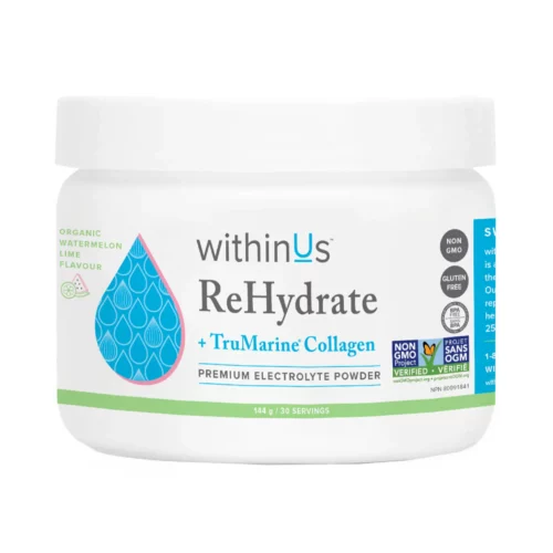 ReHydrate TruMarine® Collagen Jar – Watermelon Lime – 144g