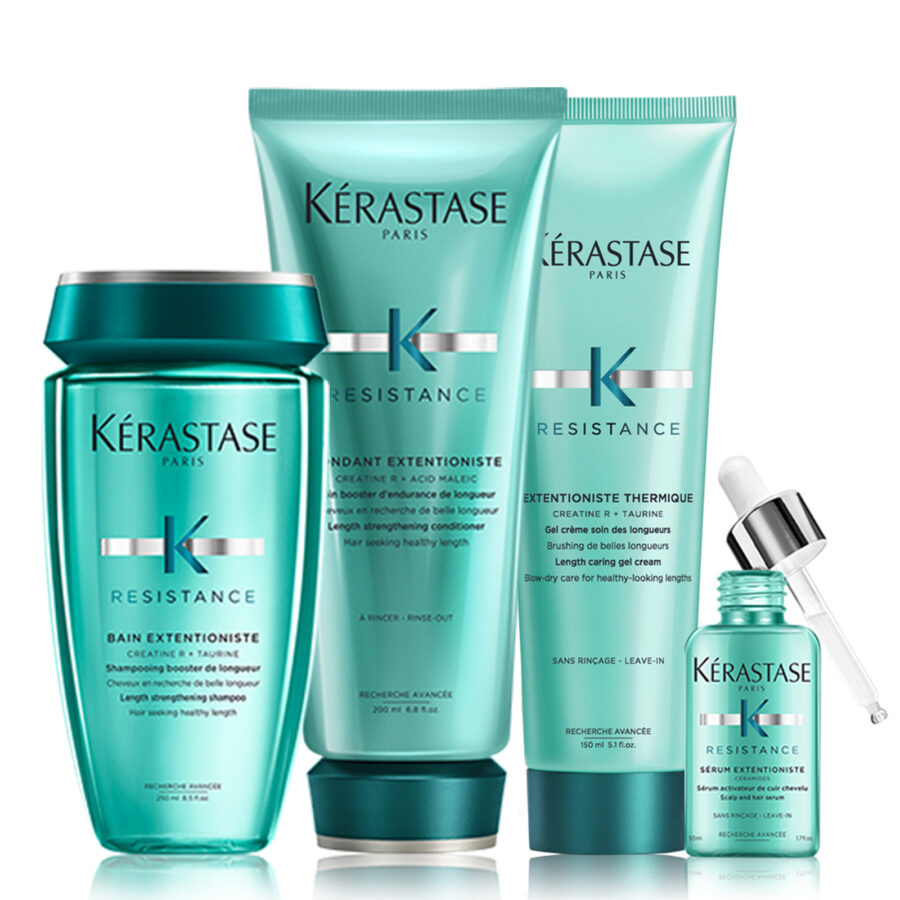 Extentioniste Repairing and Lengthening Routine by Kerastase. Order online at Pomme Salon, CA