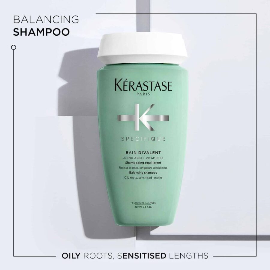 an image of the kerastase specifique divalent shampoo bottle on a white background.