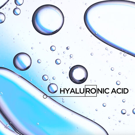 an image of the blond absulo pure hyaluronic acid scalp serum and hair serum ingredient.