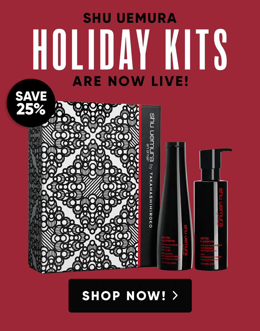 NOW LIVE! SHU UEMURA HOLIDAY KITS