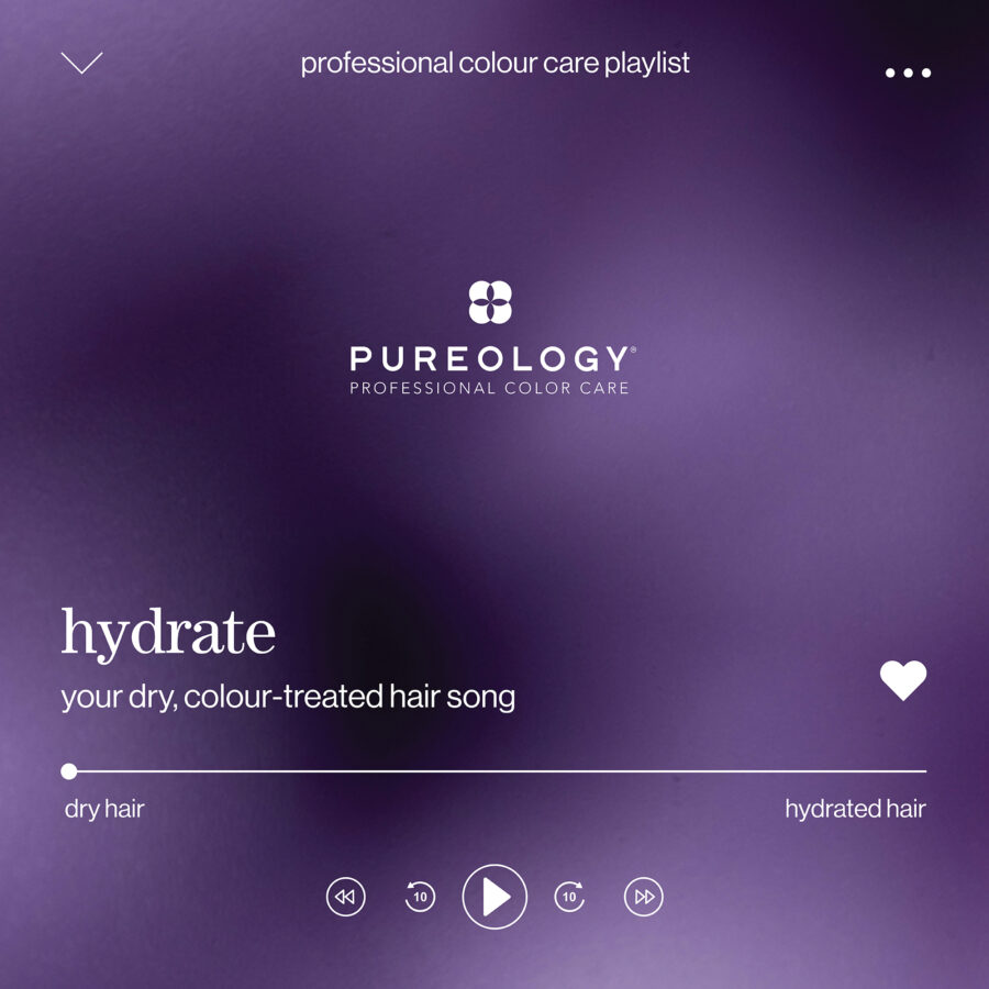 an image of a music player featuring the hydrate line