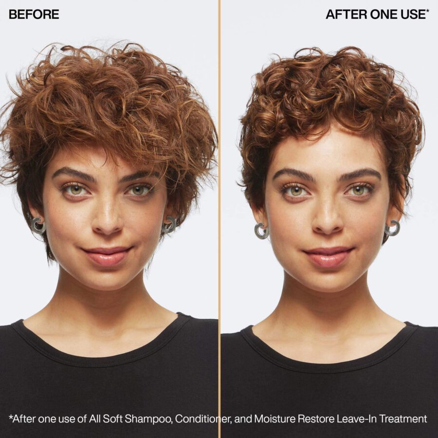 an image of the before and after usage of all soft