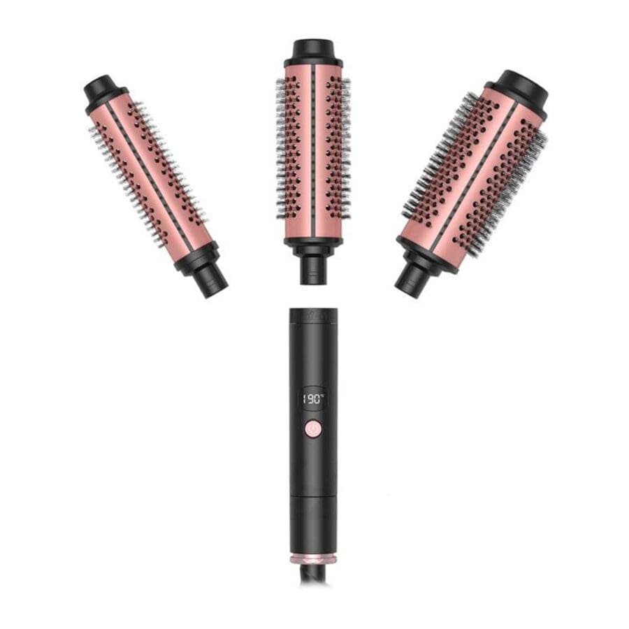 Image of the Interchangeable hot brush at Pomme Salon.