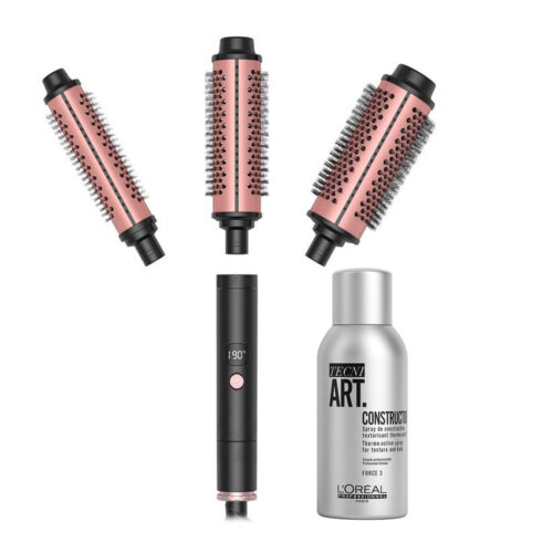 Interchangeable Thermal Hot Brush + Constructor Duo
