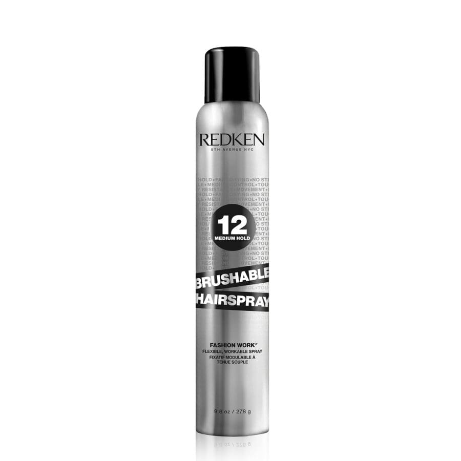 A brushable hairspray for all hair types and for that undone hair style. Shop Pomme Salon.