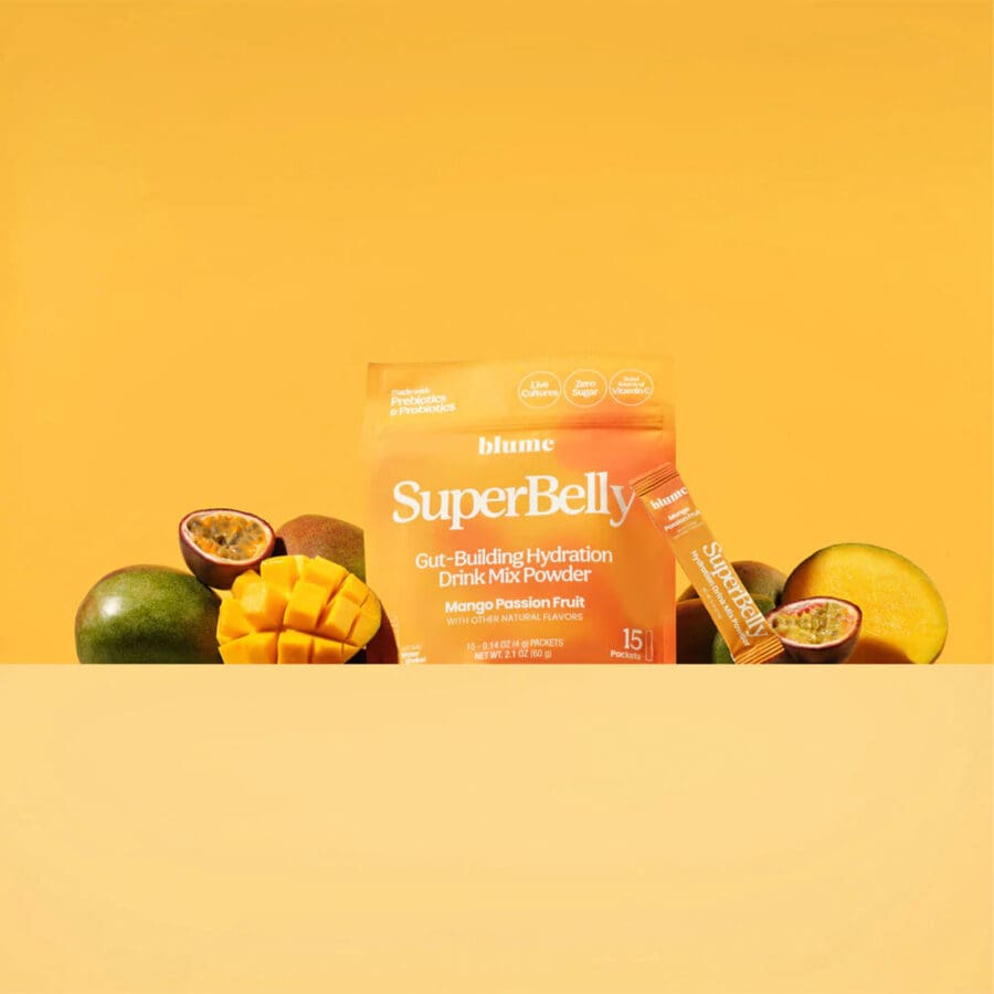 SuperBelly - Mango Passion Fruit - 15 x 4g
