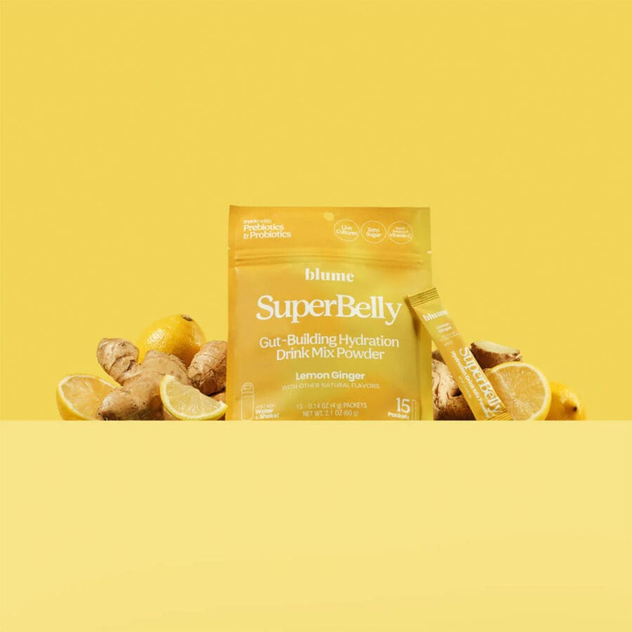 SuperBelly - Lemon Ginger - 15 x 4g